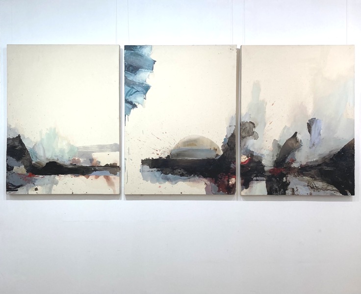 'Metamorphosis (Triptych)' by artist Blair Thomson